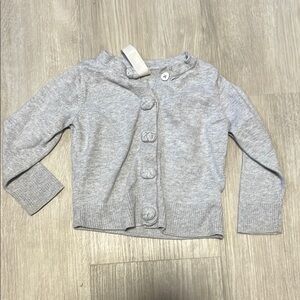 4/$20 Gray Kids Cardigan